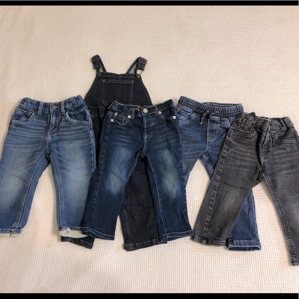 LOT 18M Denim - Wrangler, Cat & Jack, 7 For All ManKind - gently used